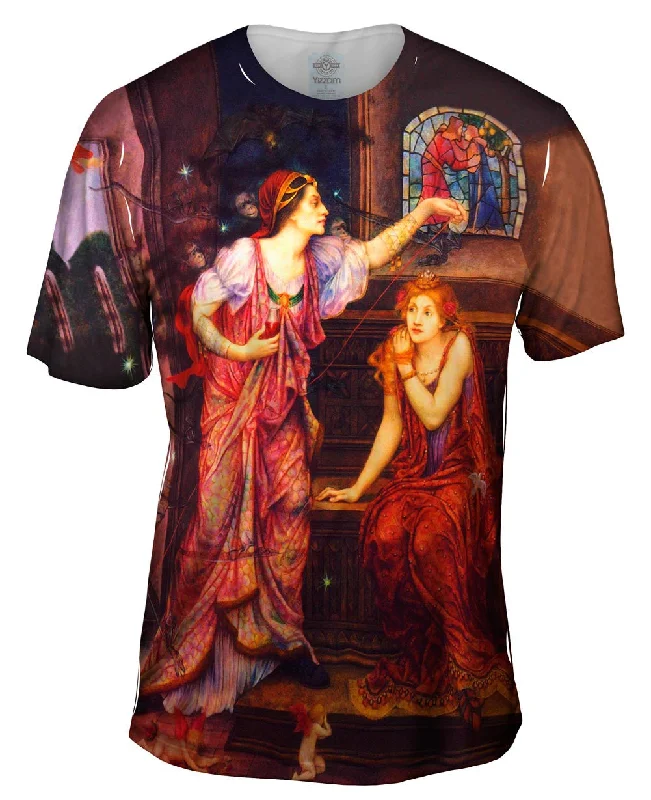 Cool Design T-Shirt-Evelyn De Morgan - "Queen Eleanor And Fair Rosamund" (1905)