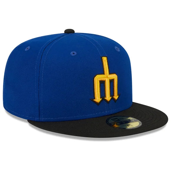 Travel-Friendly Hat-New Era Seattle Mariners City Connect 59FIFTY Fitted Hat