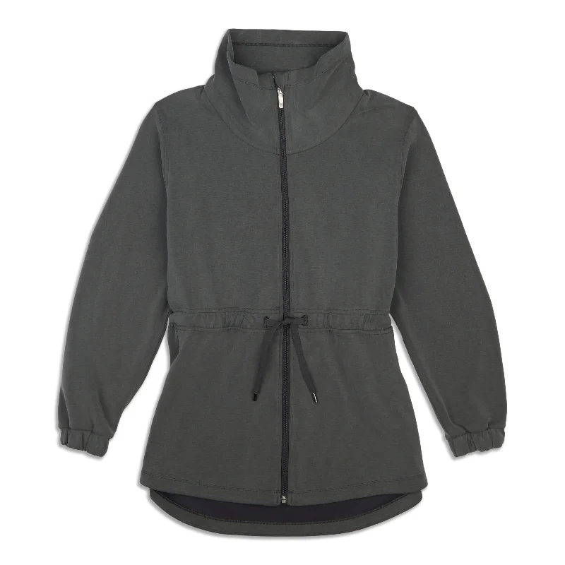 Fleece Jacket-Softstreme Cinch-Waist Jacket - Resale