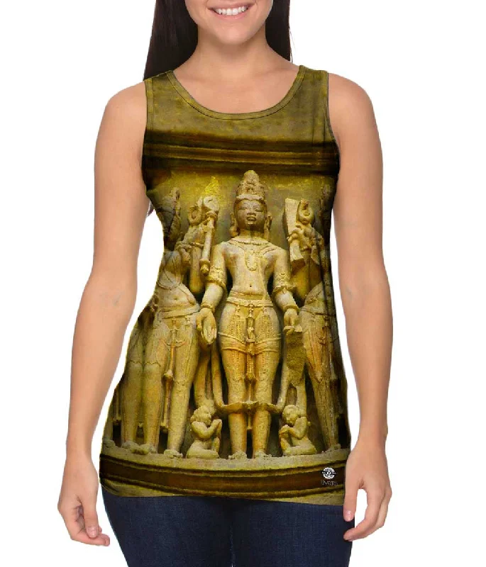 Simple Sleeveless Top-Santiago Rebull - "Lord Shiva"