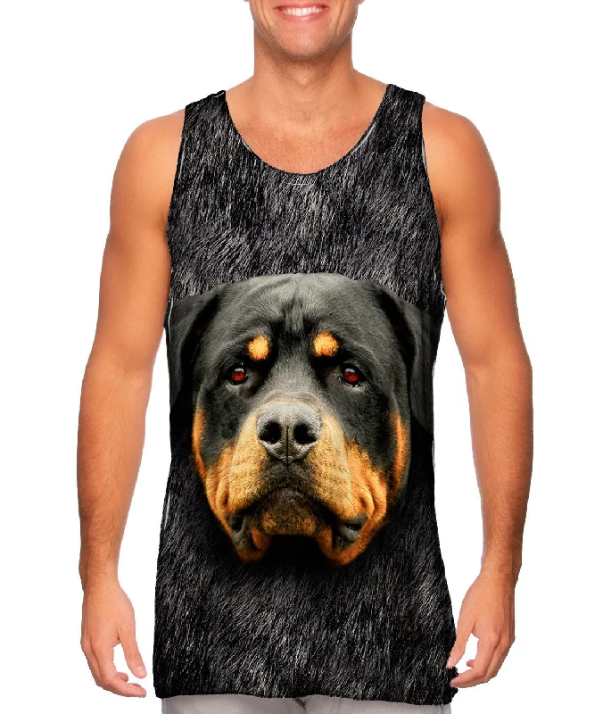 Sports Tank-Rotweiler Face