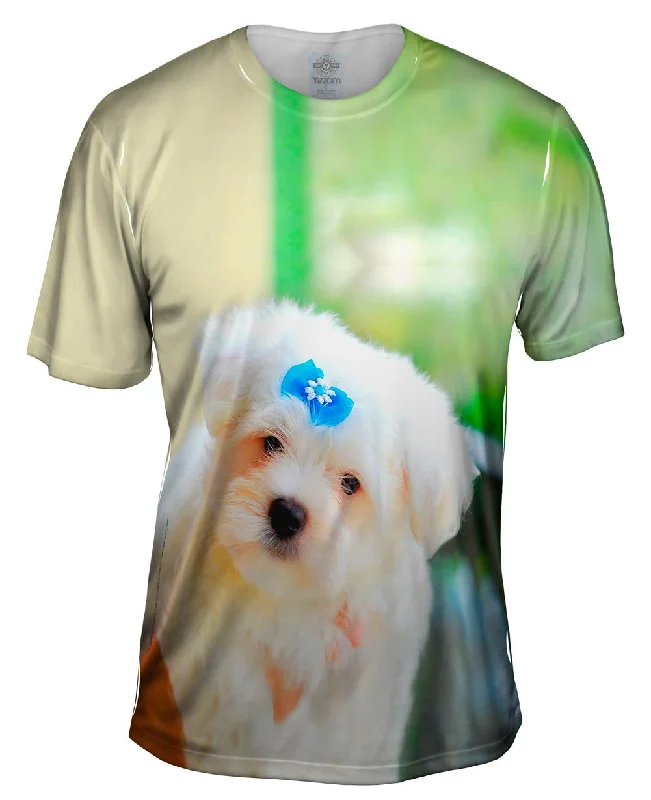 Limited Edition T-Shirt-Fluffy Maltese