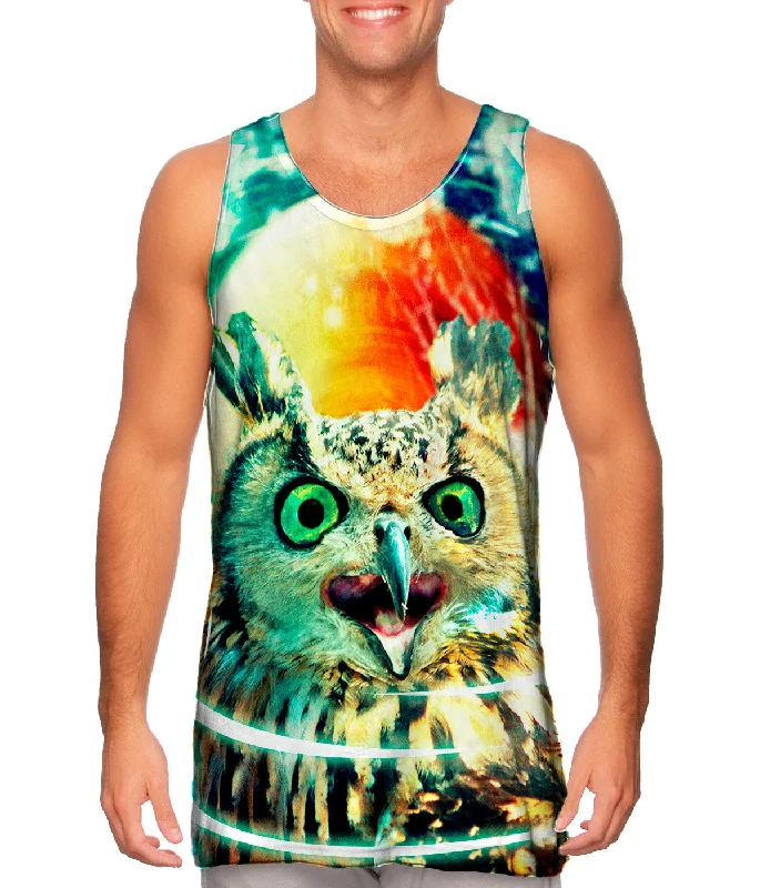 Stretch Tank-Scream Owl