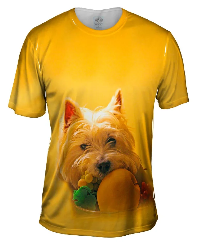 Personalized T-Shirt-Fruitful White Terrier