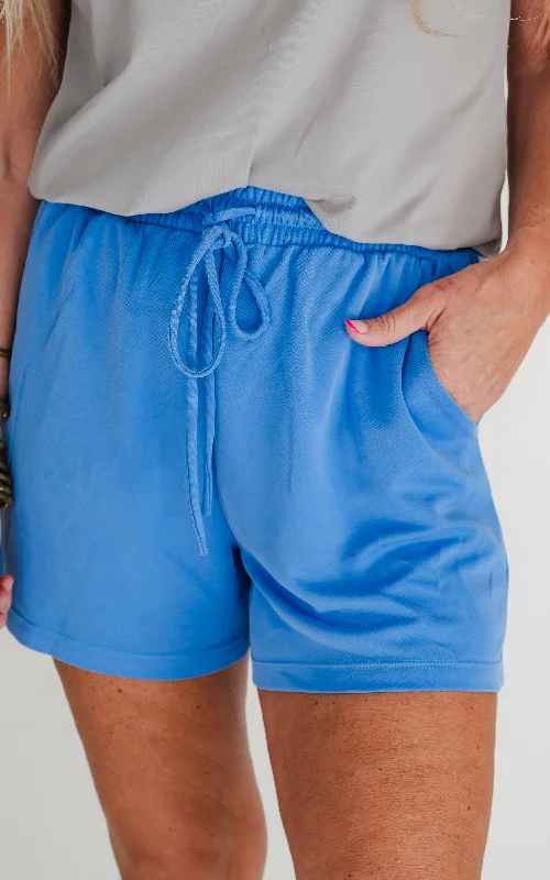 Active Lifestyle Shorts-Always Right String Detailed Stretch Shorts * New Colors* - Final Sale