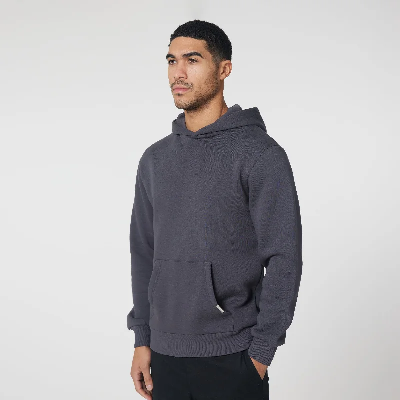 Everyday Hoodie-Relaxed Fit Hoodie | Dark Grey