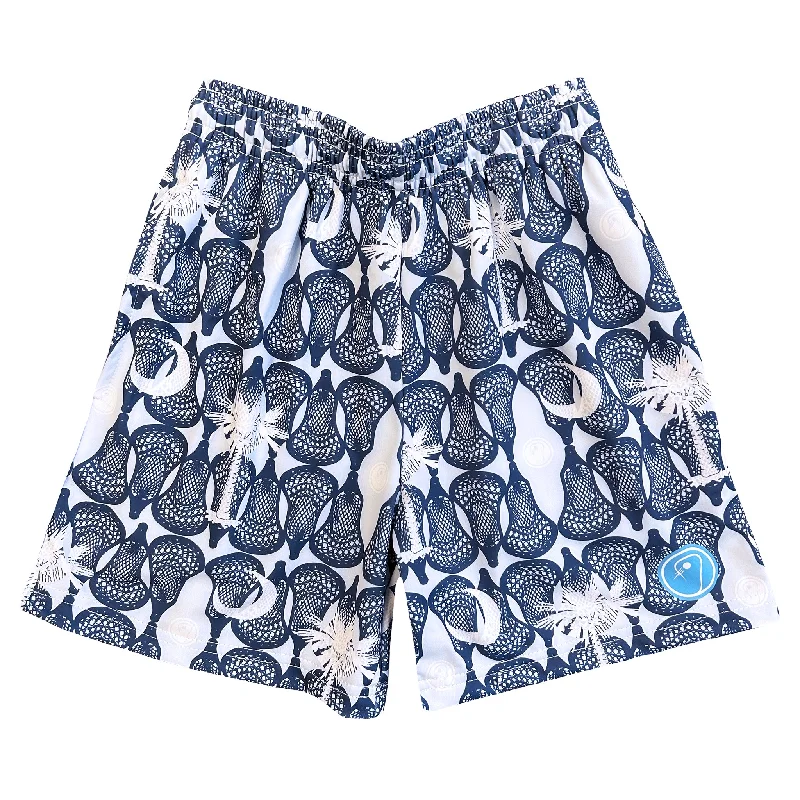 Retro Shorts-Boys S Carolina Flag Lacrosse Shorts