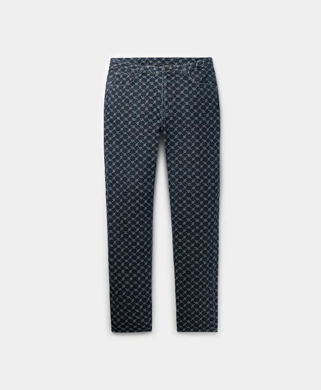 Cargo Joggers-Mid Blue Ralf Pants