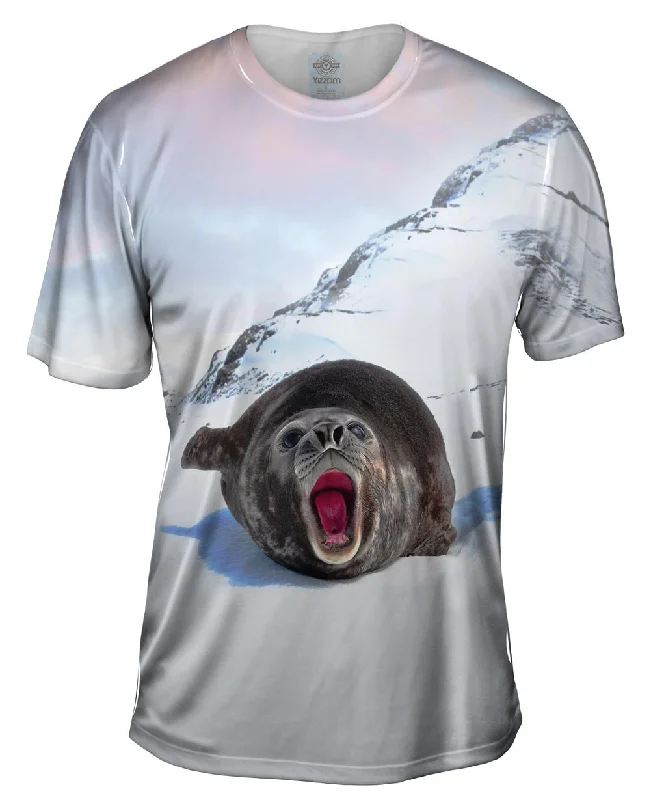 Stylish T-Shirt-Elephant Seal Scream