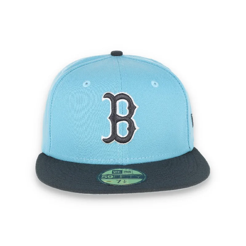 Plaid Hat-NEW ERA BOSTON RED SOX 59FIFTY COLOR PACK-BABY BLUE/GREY