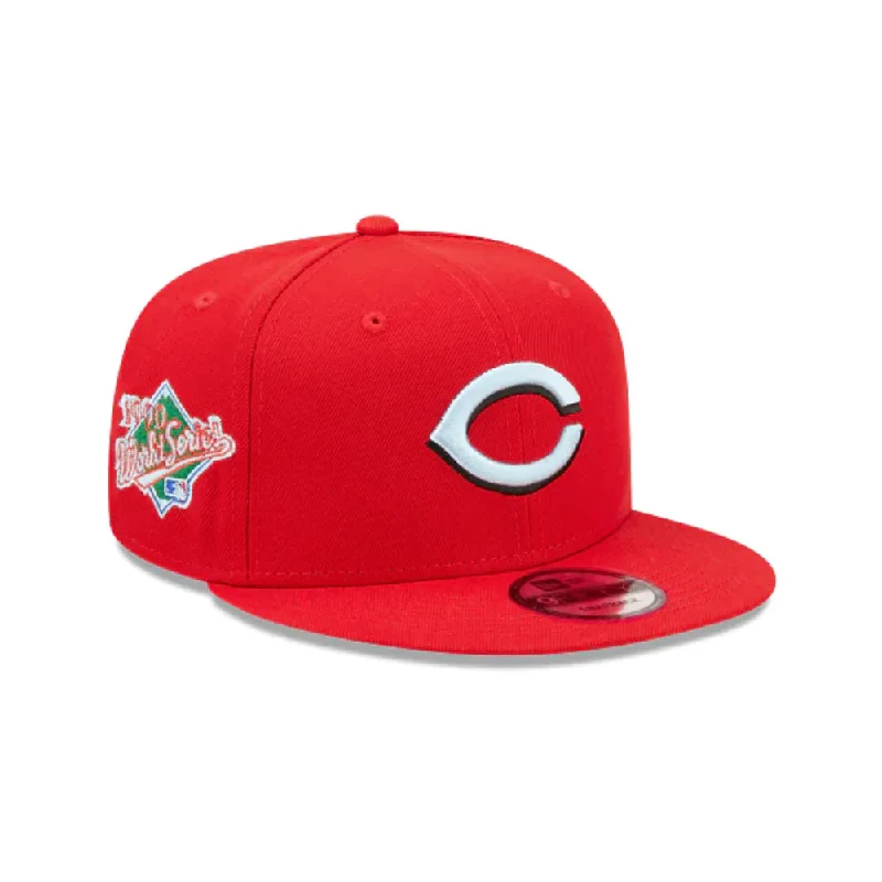 Eco-Friendly Hat-New Era Cincinnati Reds 1990 World Series Side Patch 9FIFTY Snapback