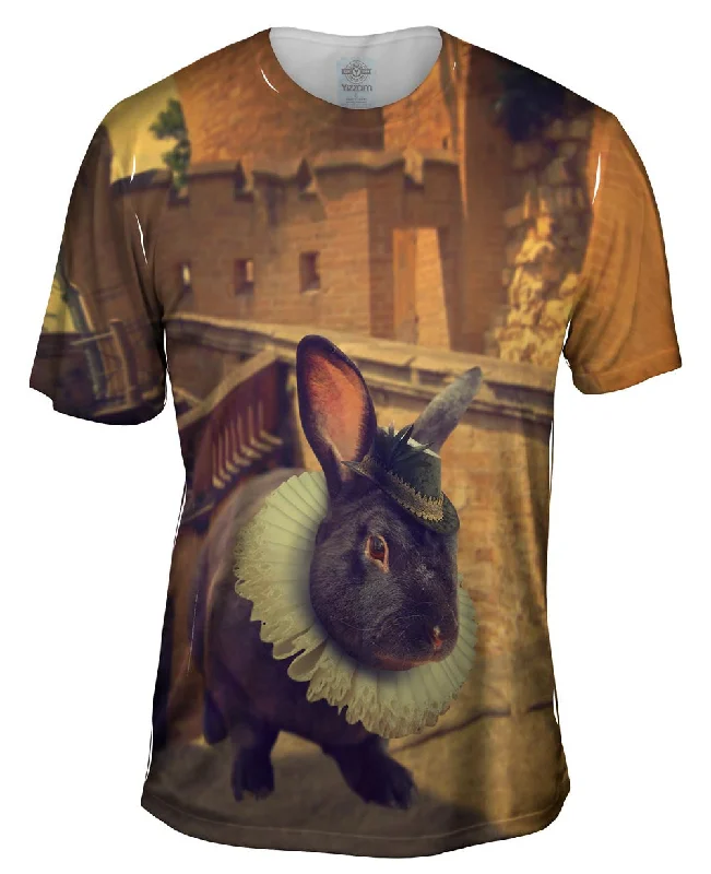 Colorful T-Shirt-Elizabethan Rabbit