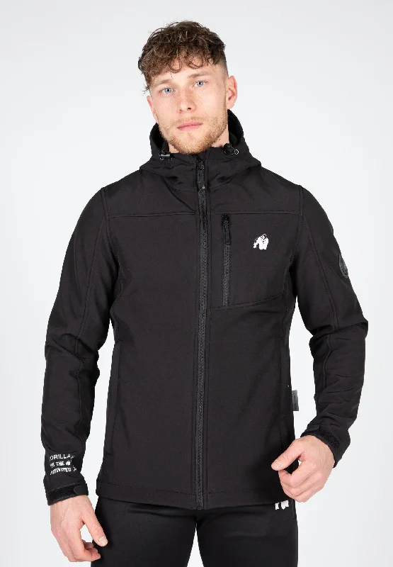 Military Jacket-Foster Softshell Jacket - Black