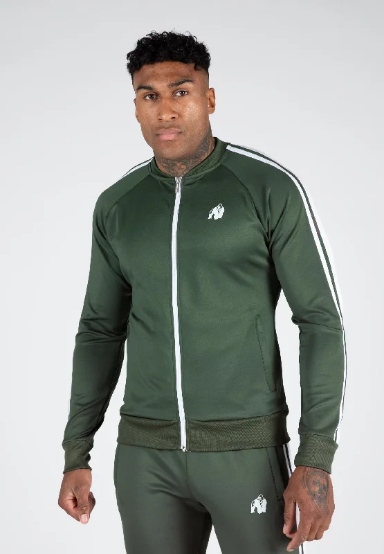 Sportswear Jacket-Riverside Track Jacket - Green