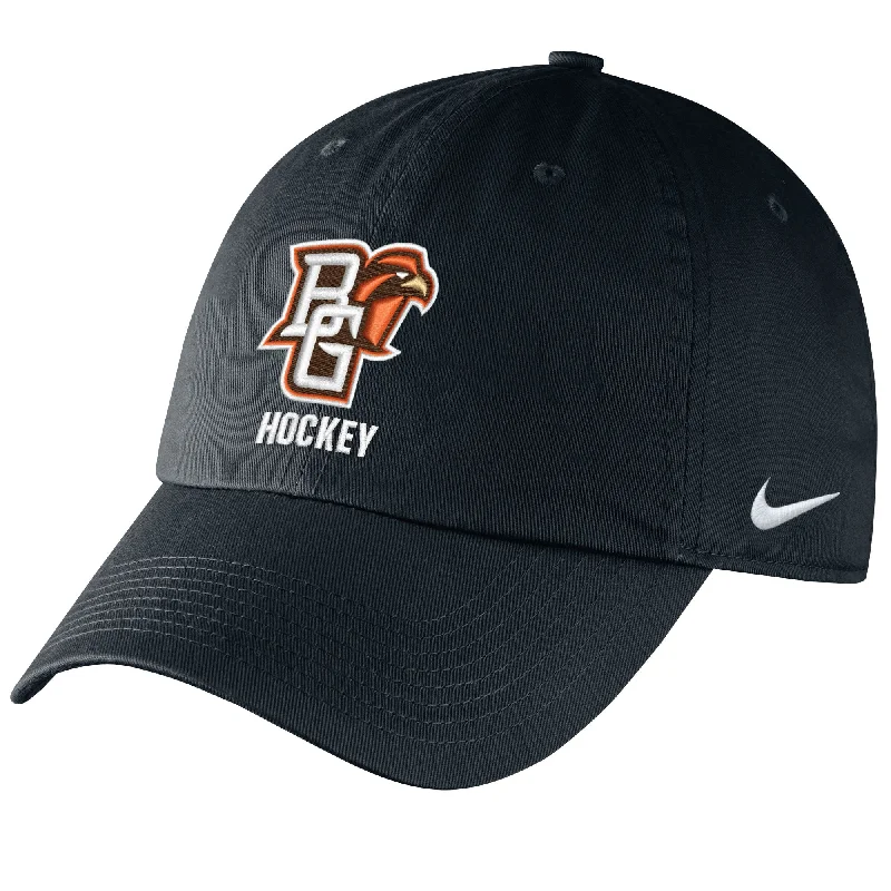 Casual Hat-Nike Black Sport Specific Campus Adjustable Hat