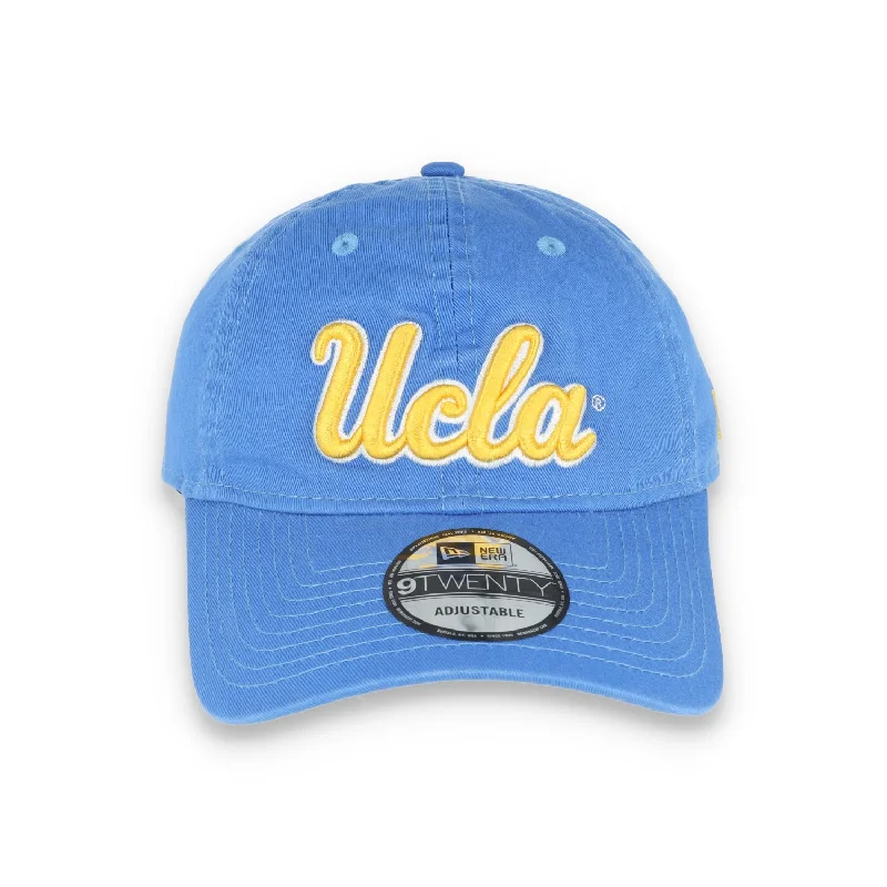 Quilted Hat-Men's New Era Blue UCLA Bruins Team Core 9TWENTY Adjustable Hat