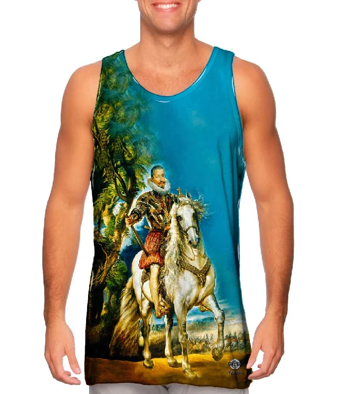 Casual Wear Tank-Rubens - "Retrato Ecuestre Del Duque De Lerma"