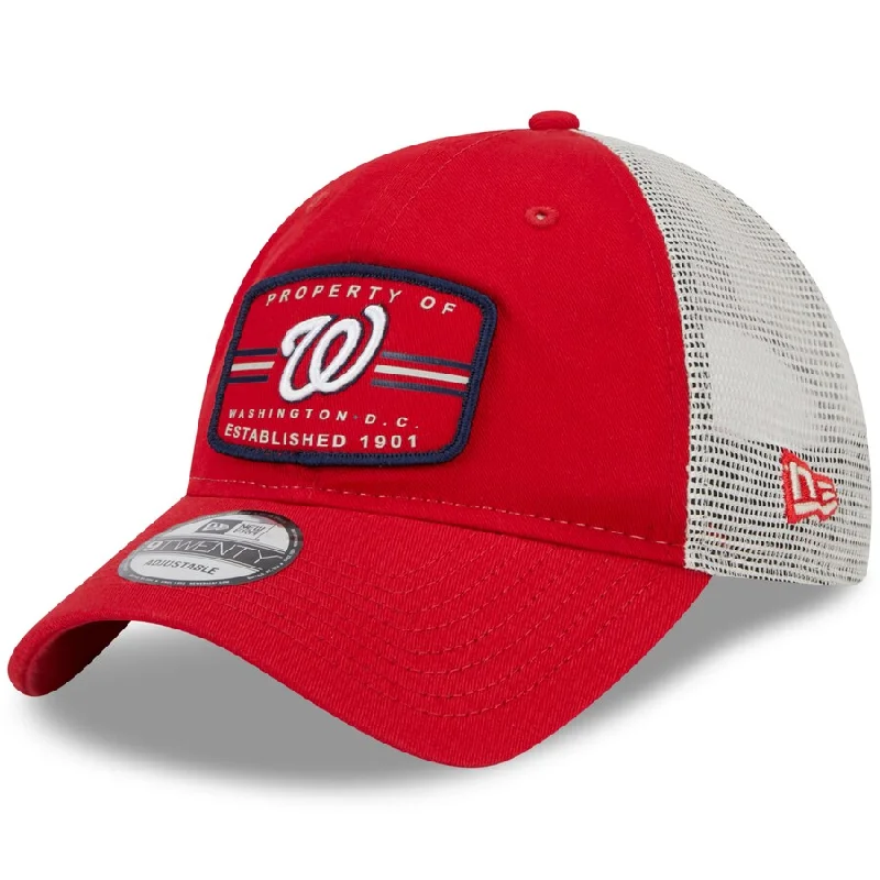 Outdoor Adventure Hat-New Era Washington Nationals Property 9TWENTY Adjustable Hat