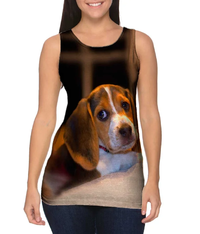 Reversible Tank-Snuggle Time Beagle