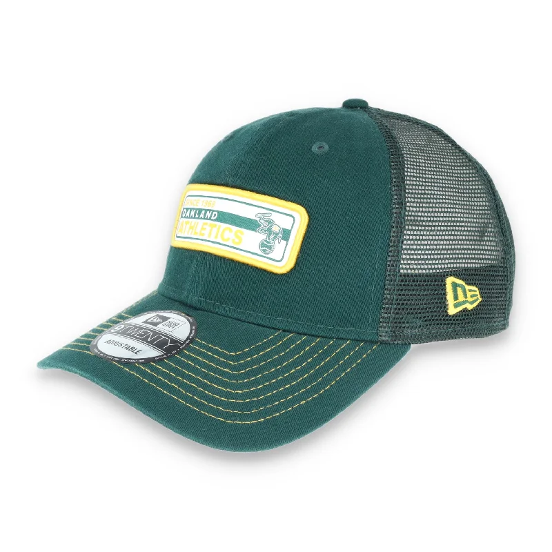 Urban Street Hat-Oakland Athletics Worn Trucker 9TWENTY - GREEN