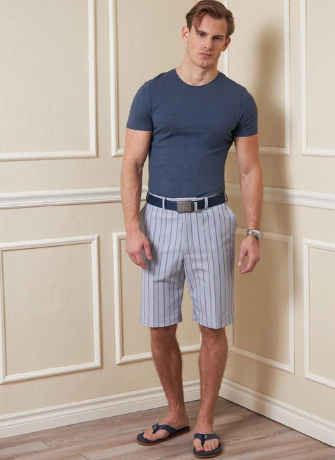 Workout Gear Shorts-Vogue Men's Shorts and Trousers V1896