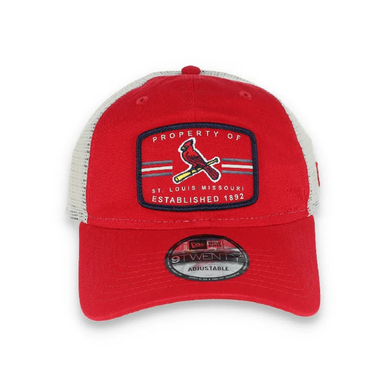 Sports Fan Hat-New Era St. Louis Cardinals Property 9TWENTY Adjustable Hat