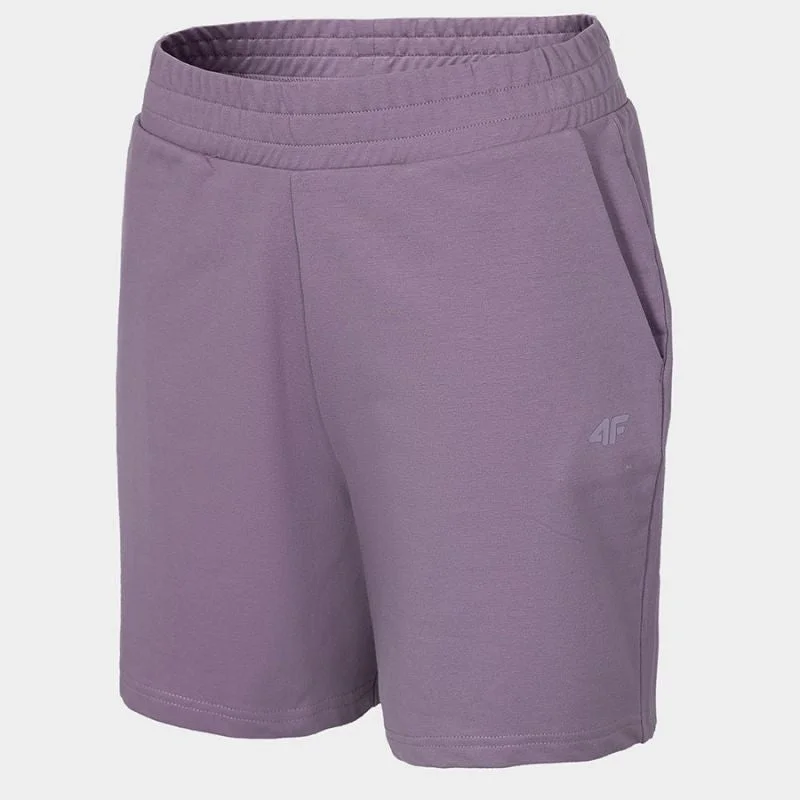 Workout Shorts-4F Womens Shorts - Violet