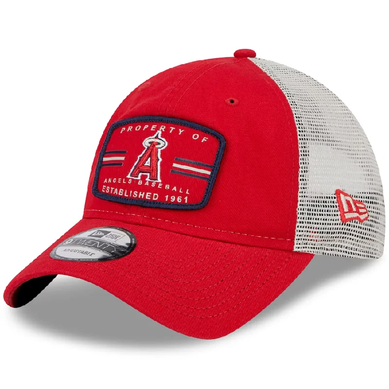 Breathable Hat-New Era Los Angeles Angels Property 9TWENTY Adjustable Hat