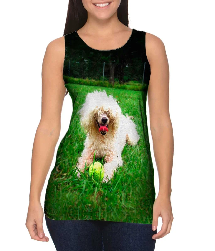 Cool Weather Tank-Shaggy Haired Poodle