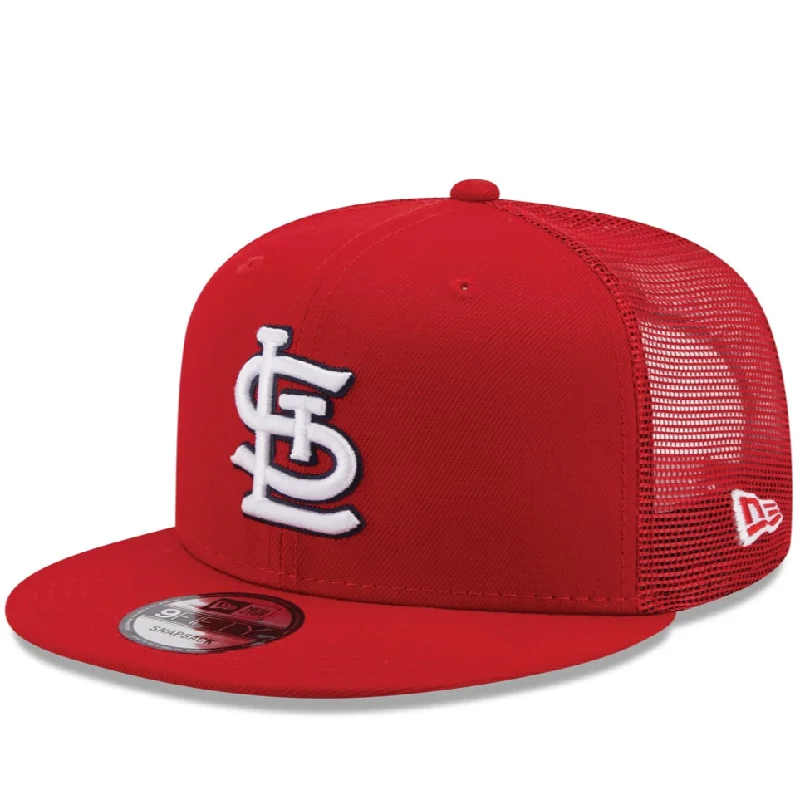 Custom Text Hat-ST. LOUIS CARDINALS NEW ERA classic trucker 9FIFTY SNAPBACK-