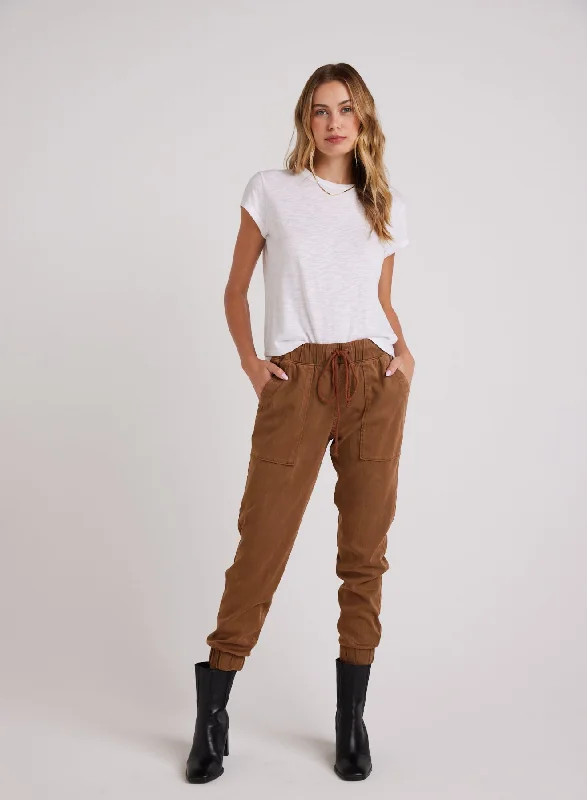 Relaxed Leg Pants-Pocket Jogger - Twilight Gold