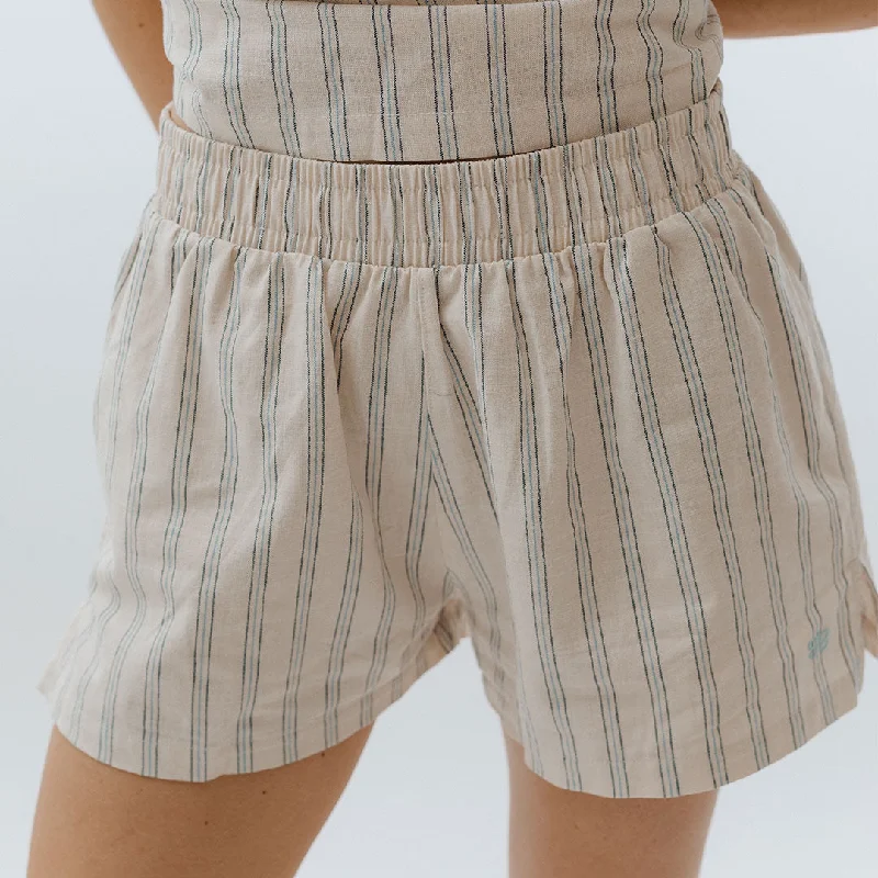 Classic Fit Pants-Cabana Shorts, High Seas