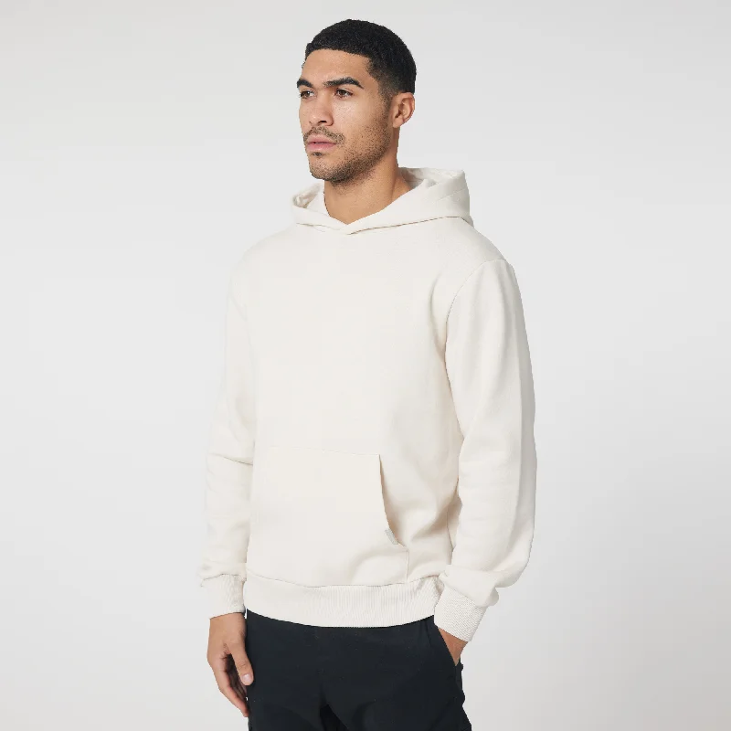 Lightweight Pullover Hoodie-Relaxed Fit Hoodie | Stone