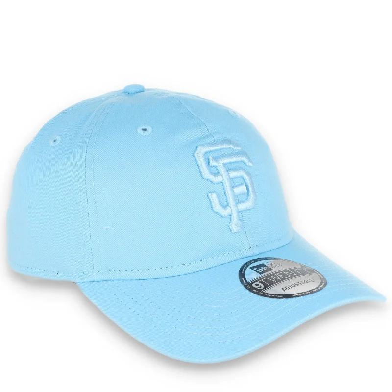 Customizable Hat-New Era San Francisco Giants Color Pack 9TWENTY Adjustable Hat- Baby Blue