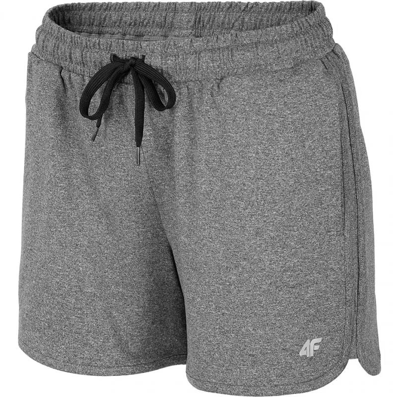 Lightweight Shorts-4F Womens Training Shorts - Dark Gray Melange