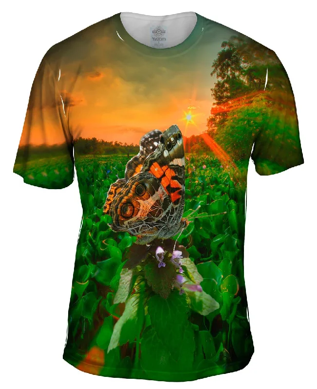 Trendy T-Shirt-Farm Butterfly