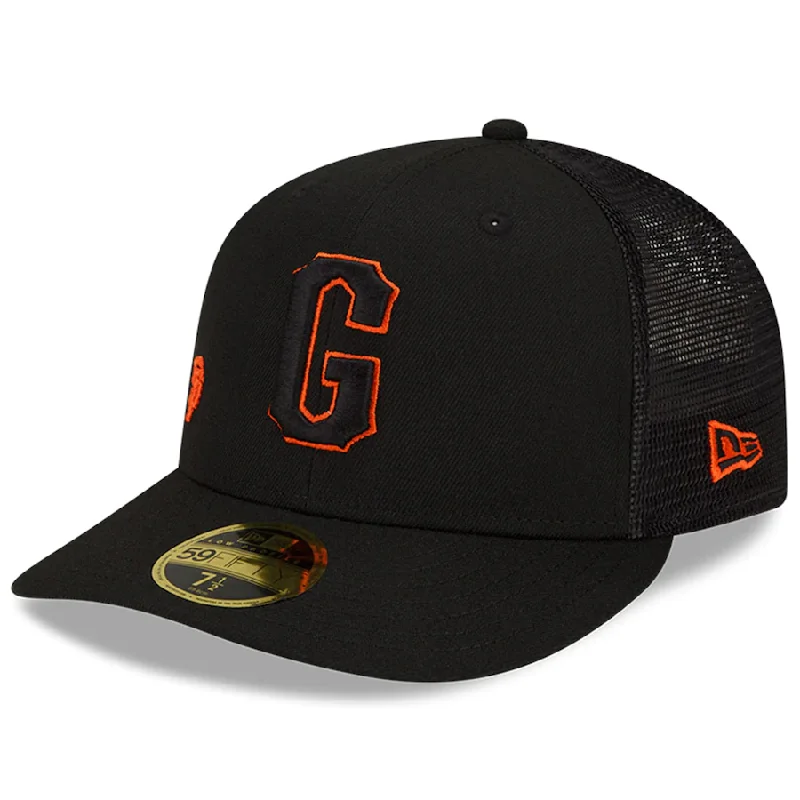 Classic Hat-San Francisco Giants New Era 2022 Batting Practice Low Profile 59FIFTY Fitted Hat - Black