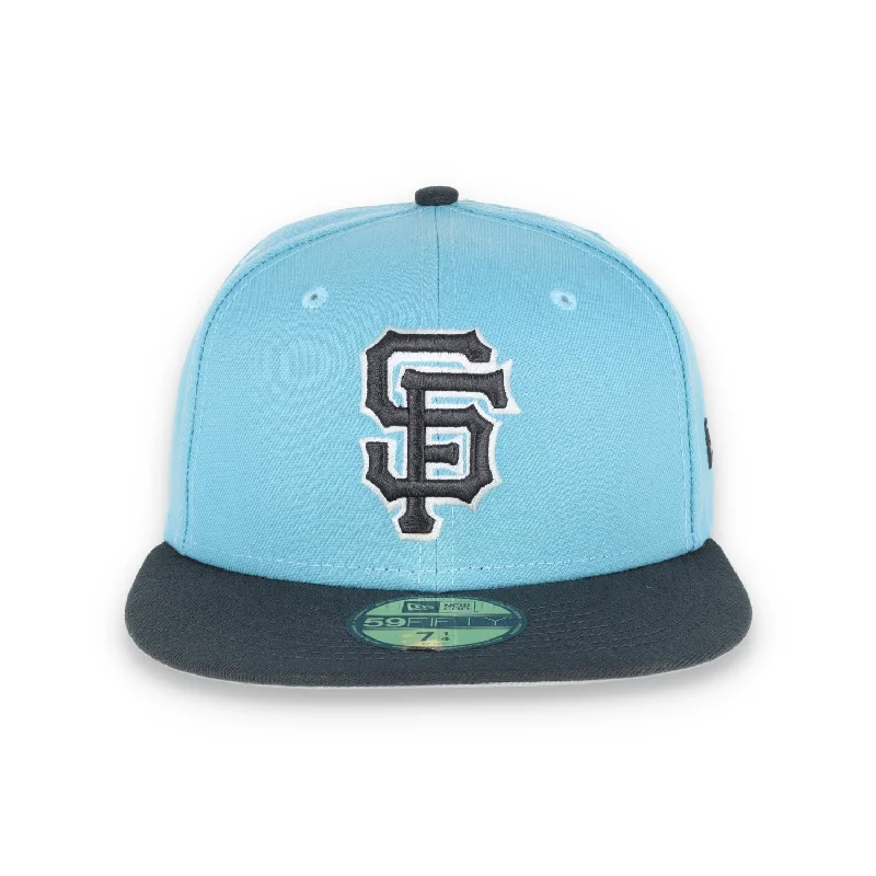 Wool Fedora Hat-NEW ERA SAN FRANCISCO GIANTS 59FIFTY COLOR PACK-BABY BLUE/GREY