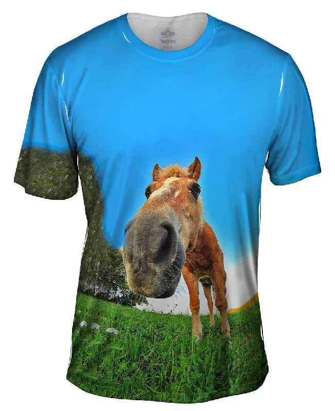 Funny Quote T-Shirt-Funny Horse Snout