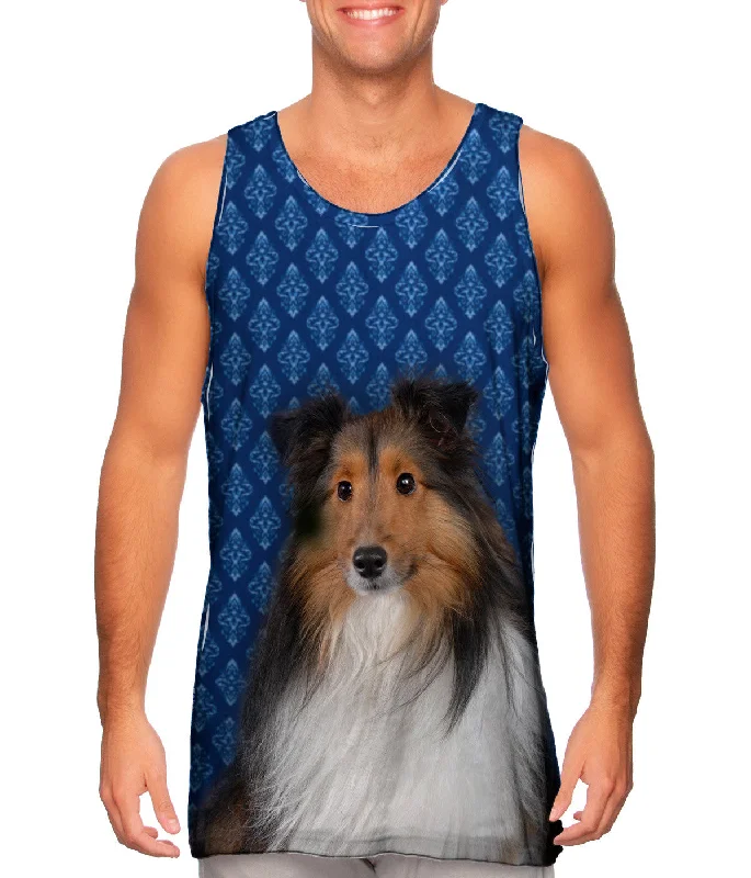 Sweat-Wicking Tank-Serious Collie