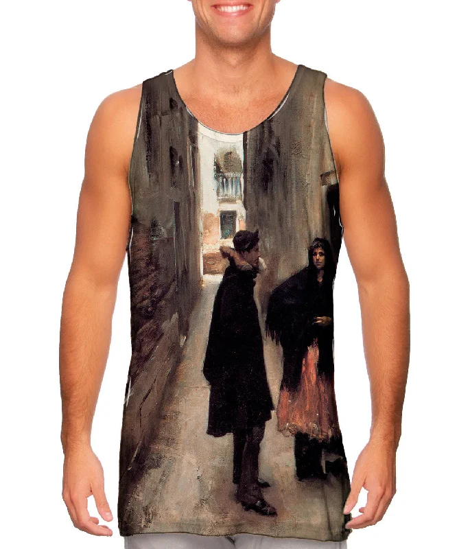 Active Gear Tank-Sargent -"Street in Venice" (1882)