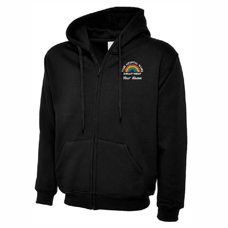 Fall Hoodie-NHS Hospital Rainbow Hoodie