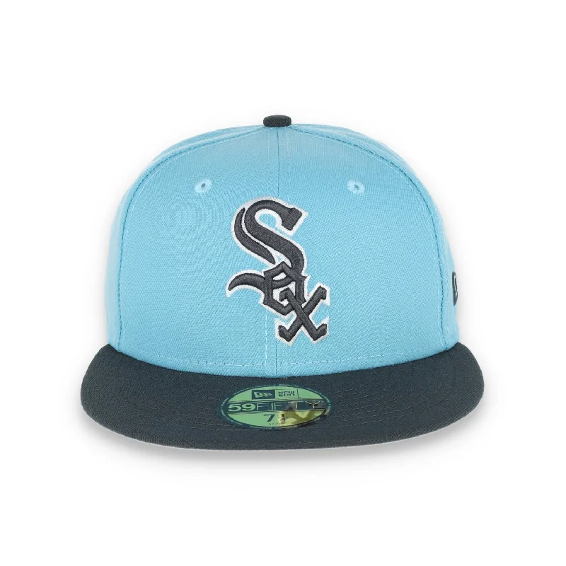 Retro Snapback Hat-NEW ERA CHICAGO WHITE SOX 59FIFTY COLOR PACK-BABY BLUE/GREY