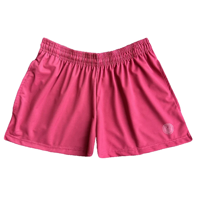 Active Shorts-Womens Lacrosse Shorts - Raspberry