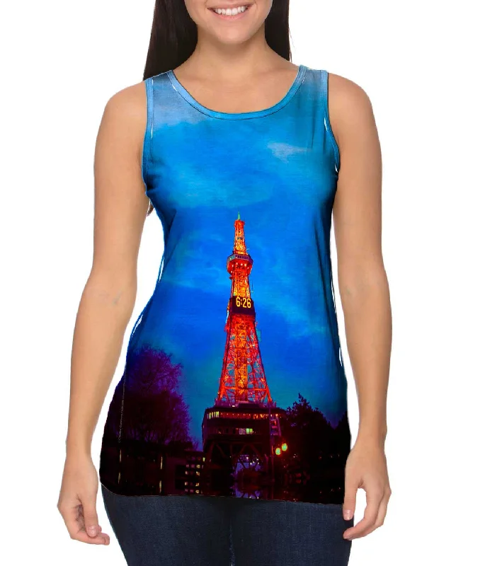 Casual Wear Tank-Sapporo Tv Tower