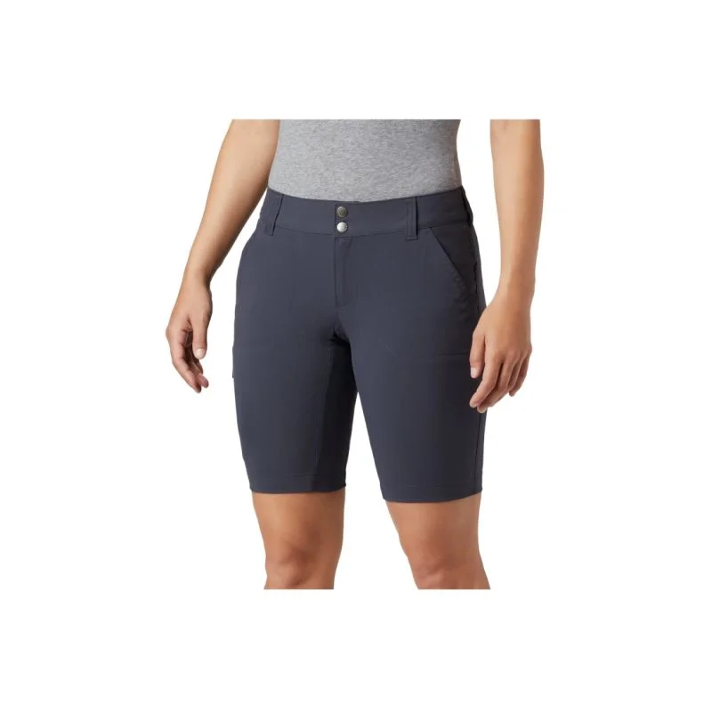 Sportswear Shorts-Columbia Womens Saturday Trail Long Shorts - Navy Blue