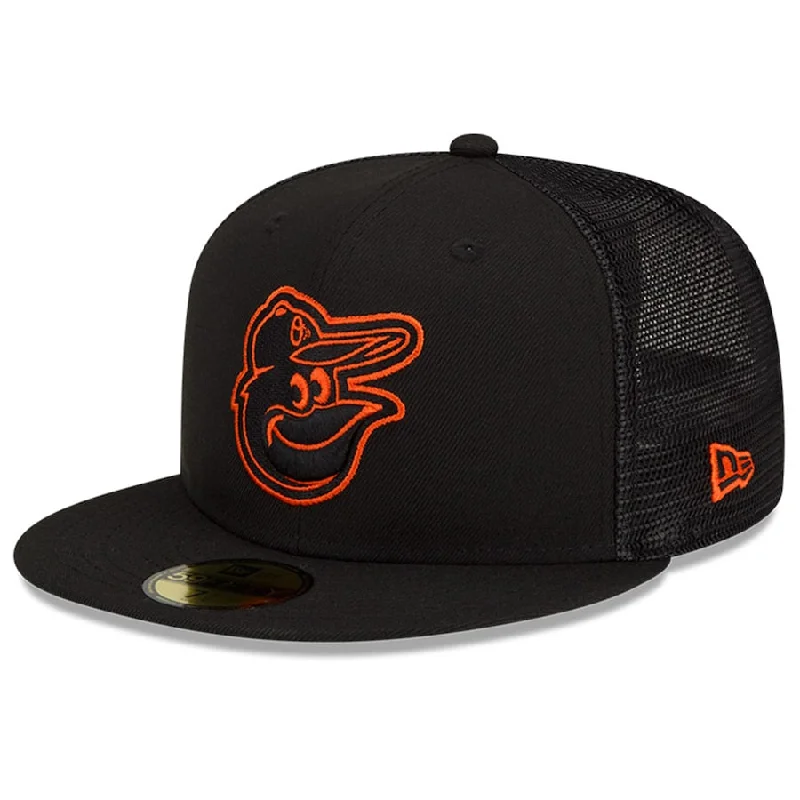 Customizable Hat-Baltimore Orioles New Era 2022 Batting Practice 59FIFTY Fitted Hat - Black