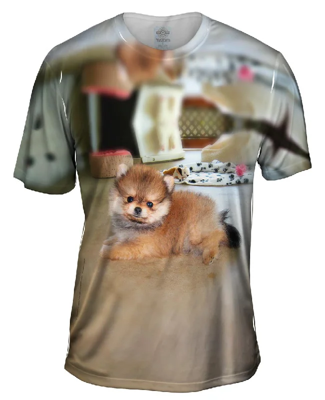 Cool Design T-Shirt-Furry Toy Pomeranian