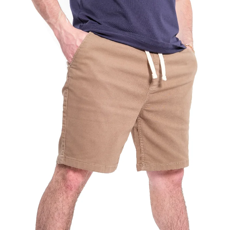 Graphic Shorts-Everyday Comfort Shorts (Athletic Fit) / Dark Khaki