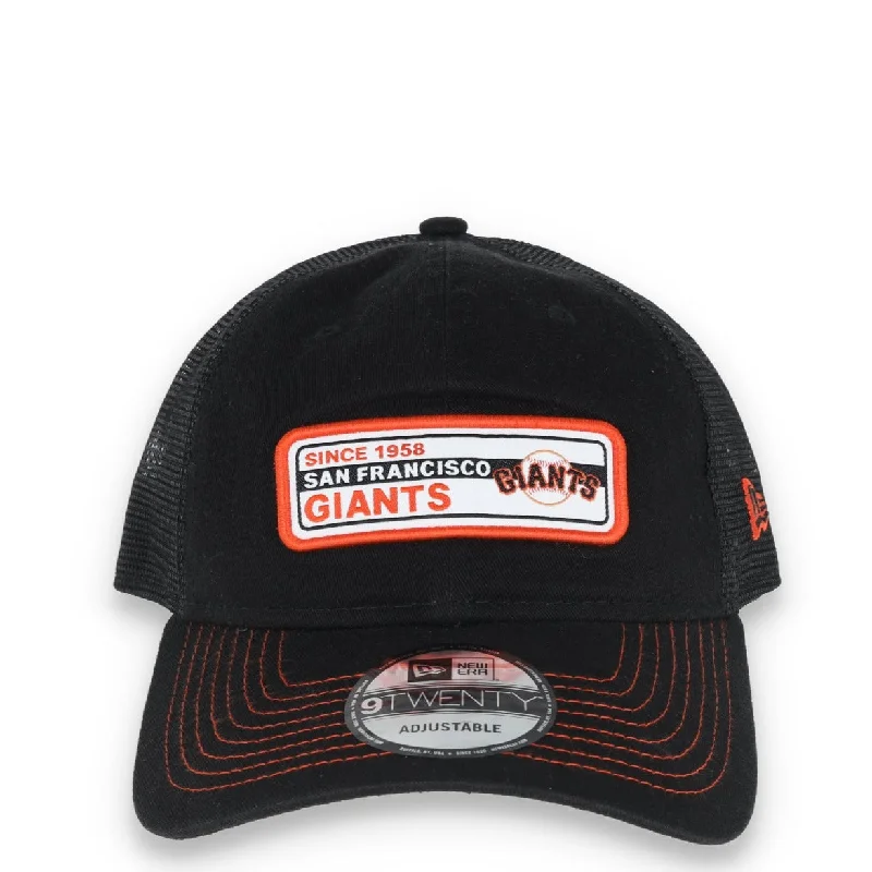 Travel Hat-San Francisco Giants Worn Trucker 9TWENTY - black/orange